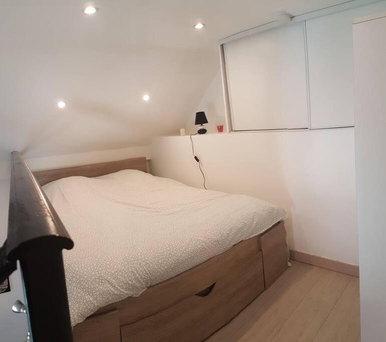 Studio Avec Clim A 100M Plage - 15Min Centre Ville Nice Luaran gambar